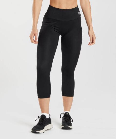 Women's Gymshark Training 7/8 Leggings Black | CA A18307